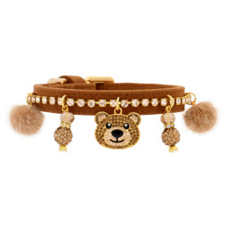 TEDDY POM POM JEWEL COLLAR...