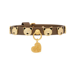 TEDDY STUDS COLLAR CACAO...