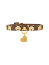 TEDDY STUDS COLLAR CACAO DORE/GOLD