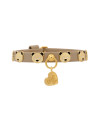 TEDDY STUDS COLLAR GREIGE/GOLD