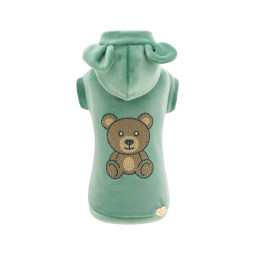 TEDDY BEAR NAILSTUDS HOODIE...