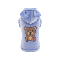 TEDDY BEAR NAILSTUDS HOODIE...