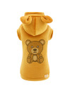 TEDDY BEAR NAILSTUDS HOODIE HONEY