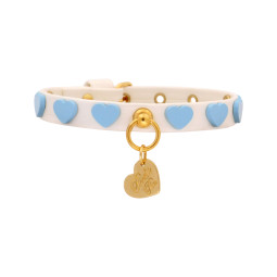 SKY HEARTS COLLAR WHITE...