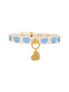 SKY HEARTS COLLAR WHITE DORE/GOLD