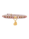 ROSE OPAL DIAMONDS CHAIN COLLAR OYSTER/GOLD