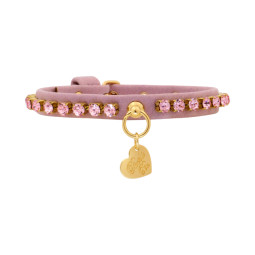 ROSE DIAMONDS COLLAR MAUVE...