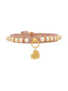 PEARL RONDELLE COLLAR BLUSH/GOLD