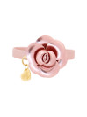 CAMELIA COLLAR MAUVE DORE/GOLD