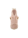 COZY FUR BOMBER POWDER ROSE