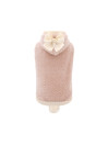 COZY FUR BOMBER POWDER ROSE