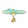 PEARLS COLLAR TIFFANY ECOLEATHER/GOLD