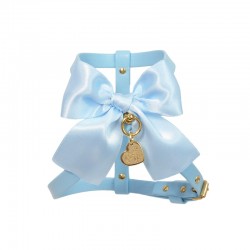 SATIN BOW HARNESS SKY...