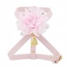 CHIC FLOWER HARNESS POWDER ROSE ECOLEATHER/GOLD