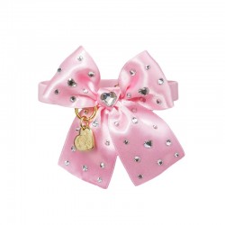 CHIC BOW COLLAR PINK...