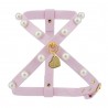 ECO PEARLS HARNESS BABY PINK ECOPATENT/GOLD