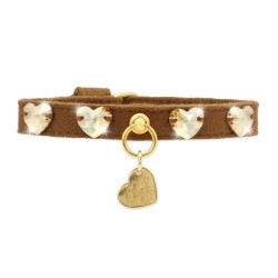HEARTS COLLAR COGNAC...