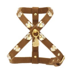 HEARTS HARNESS COGNAC...