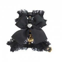 DENTELLE BOW HARNESS BLACK...