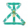 HEARTS HARNESS EMERALD ECOPATENT/GOLD