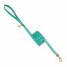 SIMPLE LEASH EMERALD ECOPATENT/GOLD